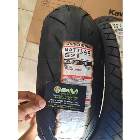 Ban Battlax Belakang Type S21 Ukuran 180 55 17 Barang Langka