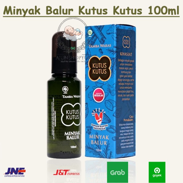 

Minyak kutus kutus/ kutuskutus/ Kutus-kutus organic herbal healing oil