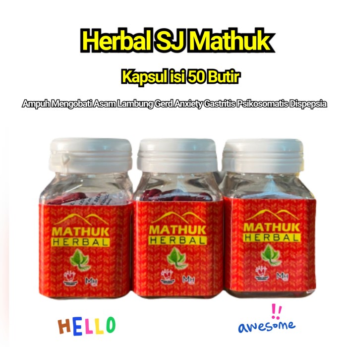 

Herbal SJ Kapsul Isi 50 Kapsul Asam Lambung