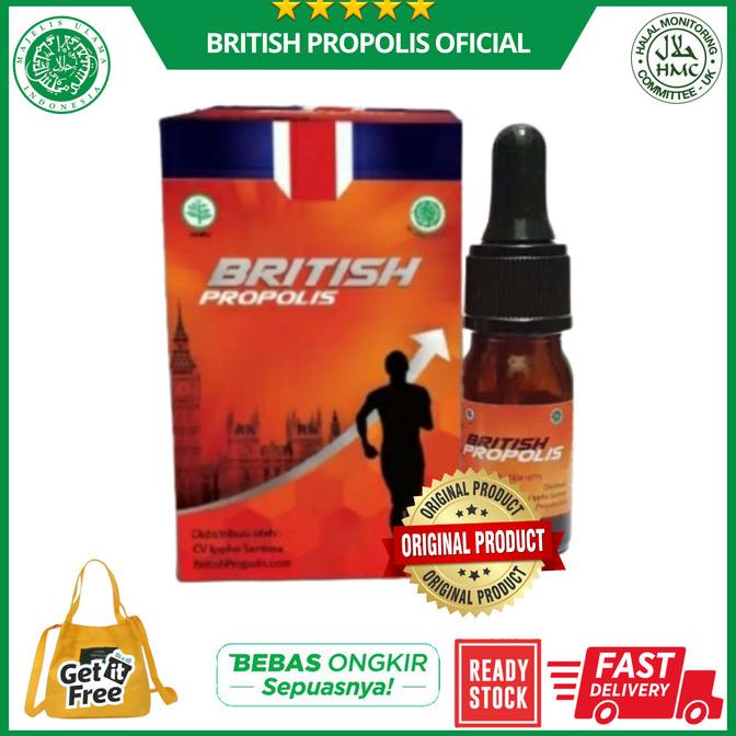 

British Propolis Original 100% Asli Suplemen /Obat Herbal Alami