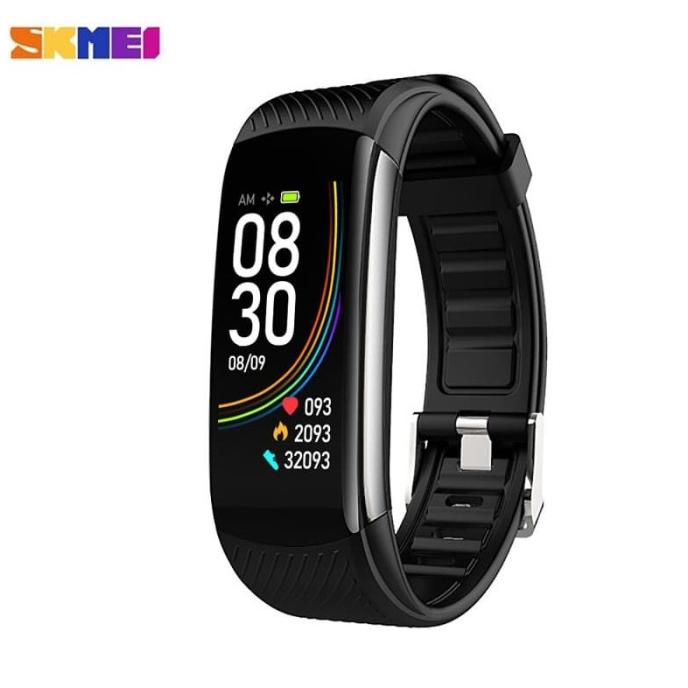 SKMEI Smartwatch Waterproof Heart Rate Thermometer Android iOS C6T 16n