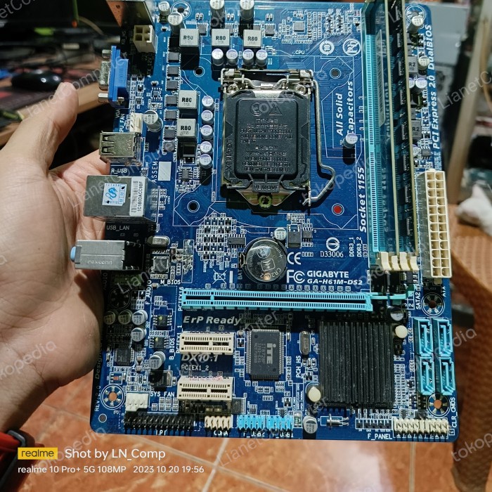 mobo motherboard h61 asus gigabyte socket 1155