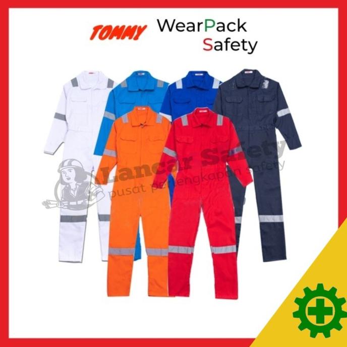 Baju Wearpack Terusan/seragam safety proyek/baju safety proyek