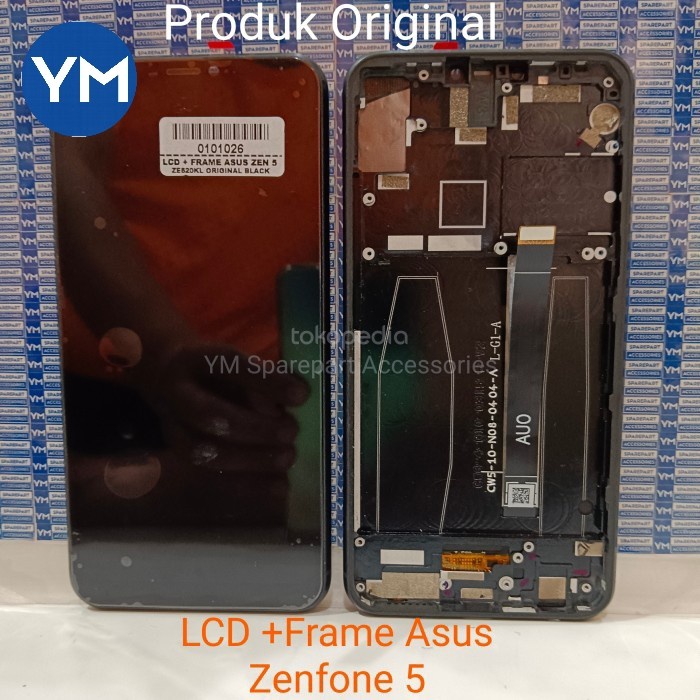 LCD + FRAME ASUS ZENFONE 5 ZE620KL ORIGINAL BLACK