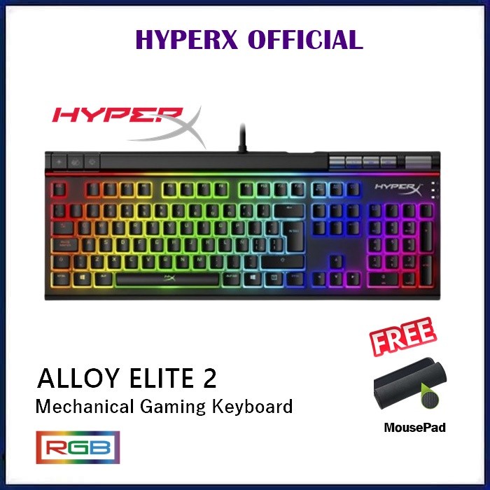 HyperX Alloy Elite 2 RGB Mechanical Gaming Keyboard