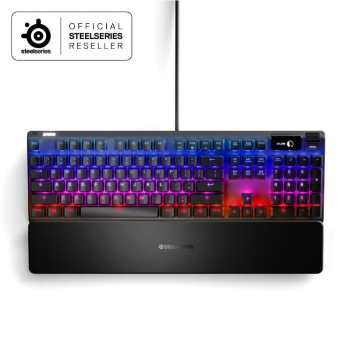 Steelseries Apex Pro Full Size - RGB Mechanical Keyboard Gaming