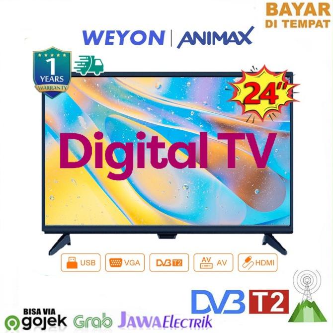 Weyon Animex TV 24 inch HD Ready LED Televisi DIGITAL TV
