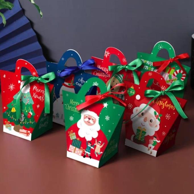 

Candy Box Mini Kotak Souvenir Cookies Natal Christmas Santa Hampers
