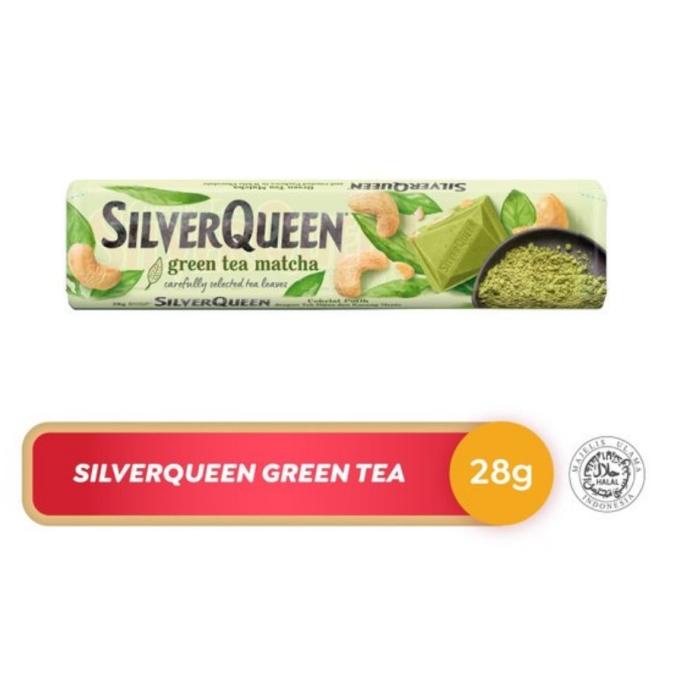 

SILVERQUEEN 28 GRAM CASHEW ALMOND COKLAT CEMILAN ANAK MATCHA GREEN TEA