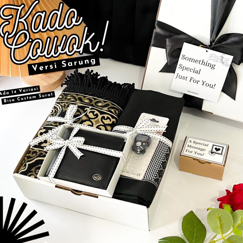 

Ready [ SARONG ] HAMPERS KADO ULANG TAHUN COWOK GIFTBOX SARUNG SAJADAH COWOK KADO WISUDA GIFT COWO HAPPY BIRTHDAY GIFT PRIA