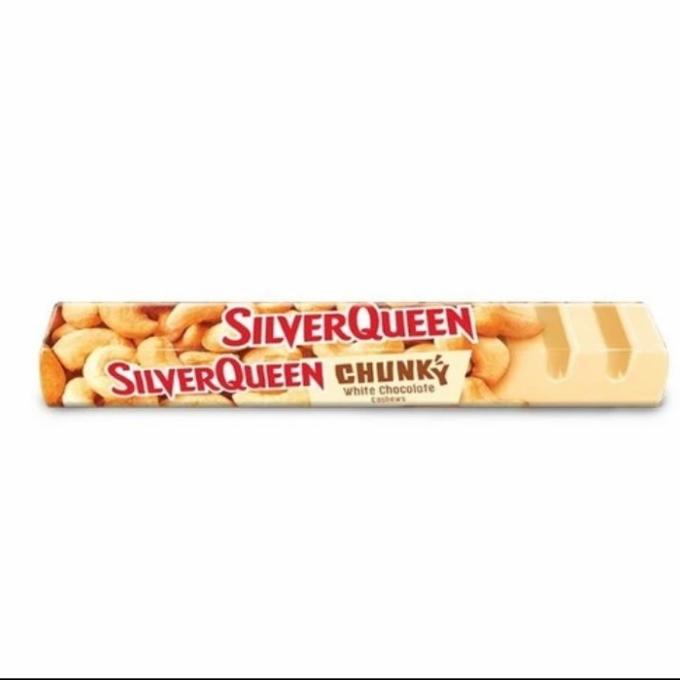 

Silverqueen Chunky bar Coklat putih 95 gram