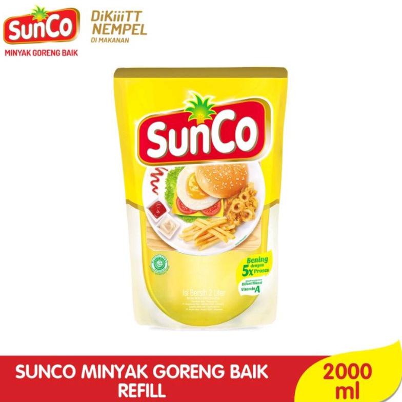 

Ready Sunco Minyak Goreng Refill 2L