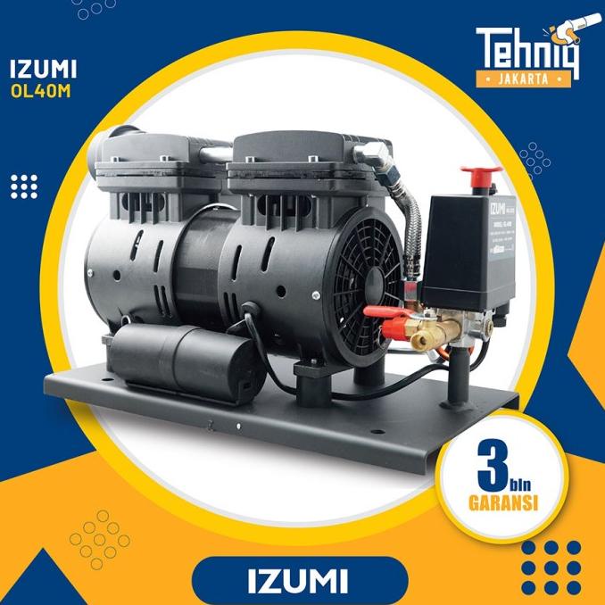 Kompresor Izumi Silent Tanpa Oli Ol-40M / Izumi Pompa Air
