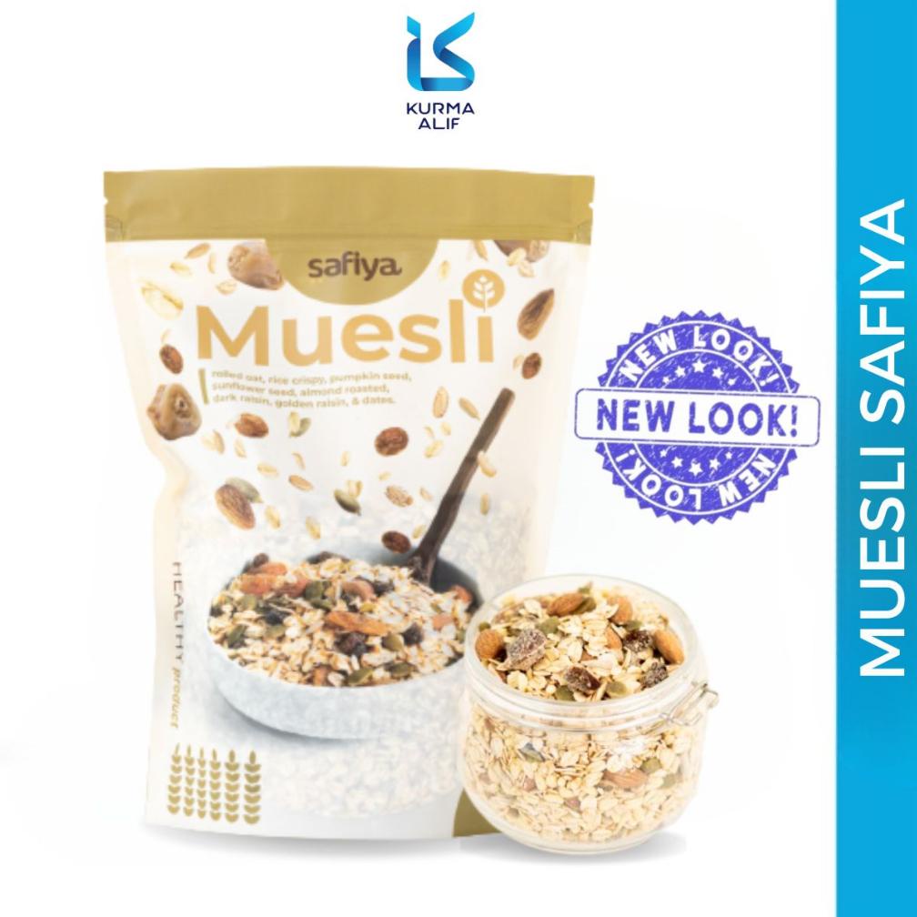 

Ready Muesli Safiya 1 Kg Dried Fruit With Almond Sereal Sarapan Sehat Makanan Ringan