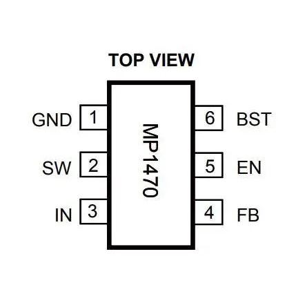 MP1470 ADJE ADJD ADJF ADJG ADJN ADJH ADJx MP1470GJ SOT-23-6 IC SMD