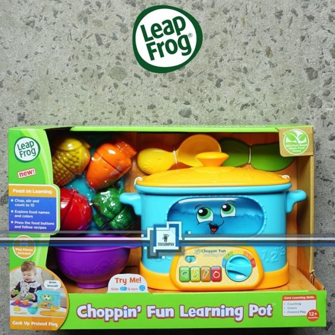 Leap Frog CHOPPIN FUN LEARNING POT Leapfrog Mainan Masak Potong