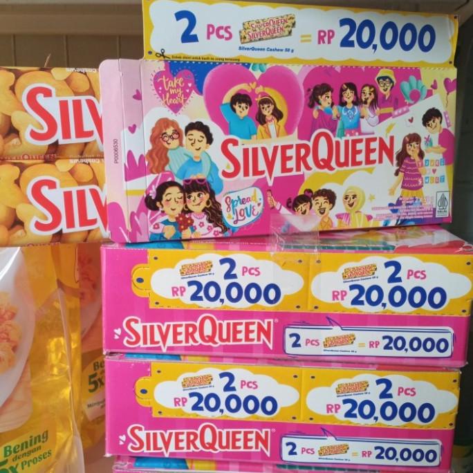 

coklat silverqueen buy 1 get 1 edisi terbaru