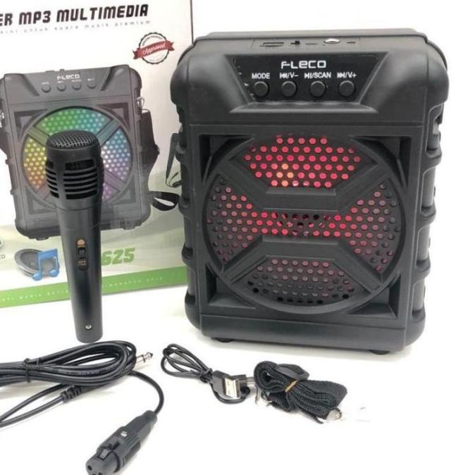 Speaker Bluetooth Fleco F622/F625 Subwoofer 6,5Inc/Salon Aktif Amoreedipsy