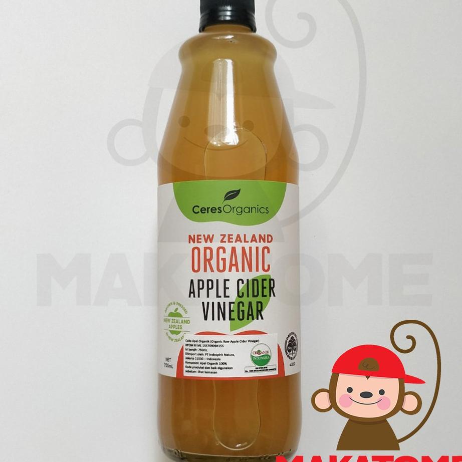 

Ceres Organics Cider Vinegar 750Ml Sari Cuka Apel Acv 750 Ml New Zealand Organic