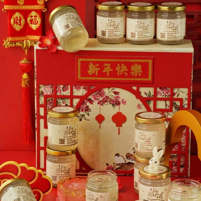 

Best Seller Hampers Imlek 2023 Isi 12Jar @100Ml Premium Birdnest Stok Terbatas