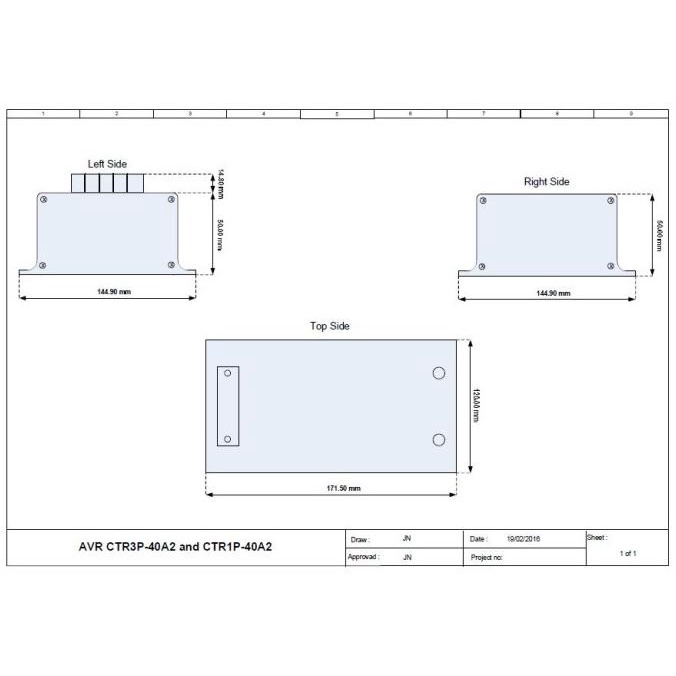 Avr Generator 1 Phase Atau Avr Genset 1 Phase With Box Aluminium
