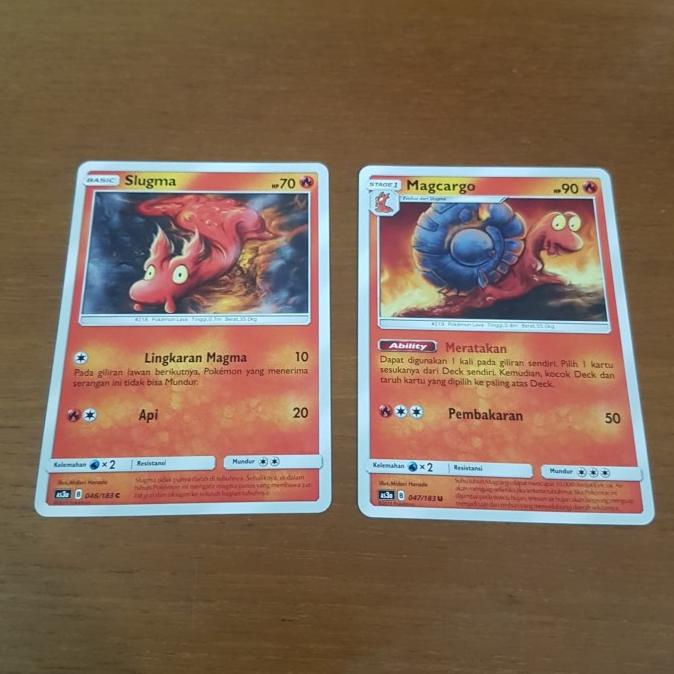 TCG Pokemon Indonesia Magcargo Evoline