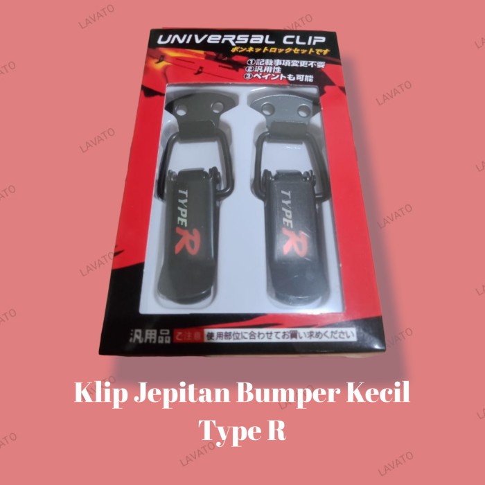

Klip Jepitan Bumper Kecil Type R Best