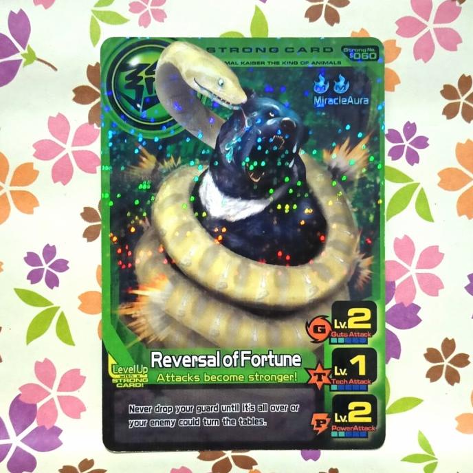 animal kaiser strong card reversal of fortune ( ronaldo ) versi 5
