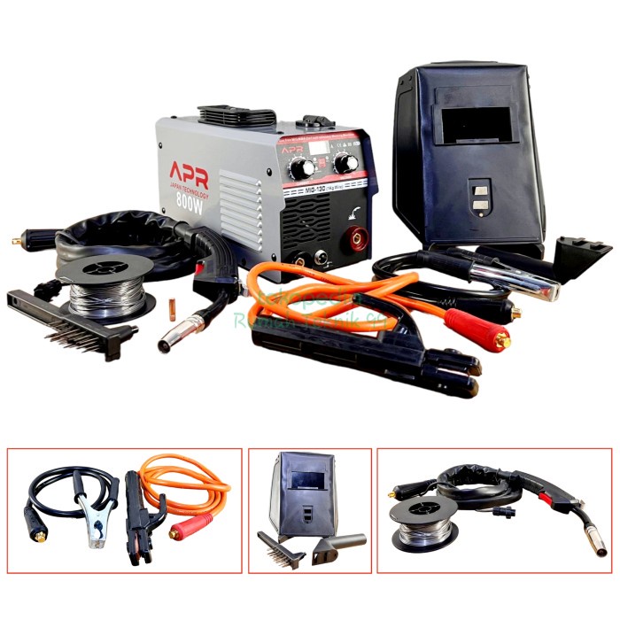 Mesin Las Apr A130 Migi Mig Tig Bisa Mig Bisa Tig Tanpa Gas Fullset