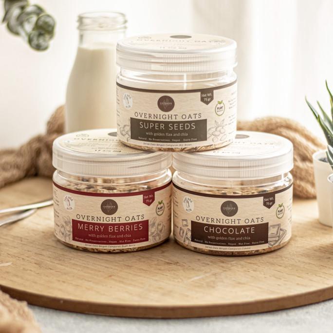 

Oatbarn Overnight Oats - Bundle Of 3 | Oatmeal