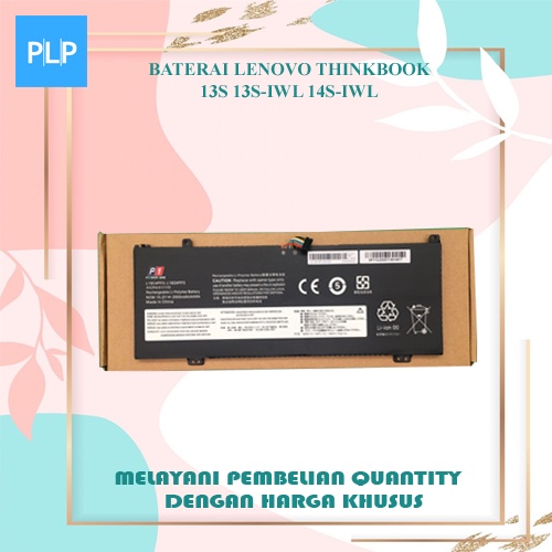 Baterai Lenovo ThinkBook 13s 14s V540S ThinkBook 13S-IWL L18D4PF0