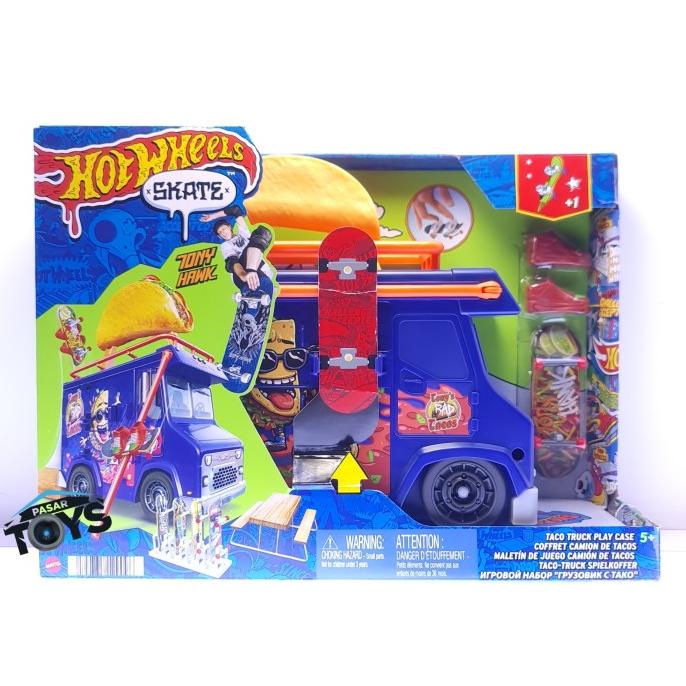 Hot Wheels Skate Taco Truck Play Case