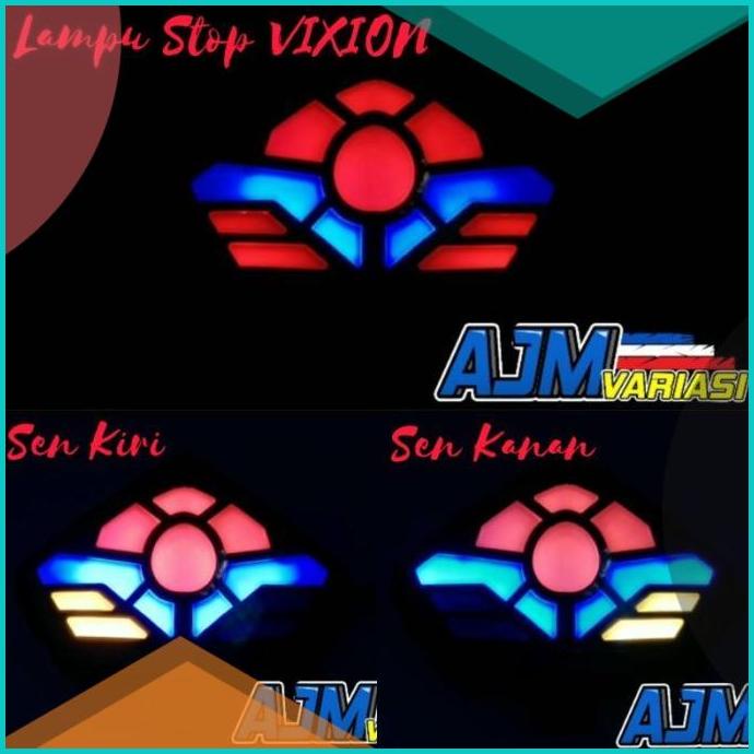 Stop Lamp Vixion Lampu Variasi Stop Led Plus Sein Sen Belakang Vixion