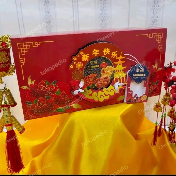 

Box Imlek 2 Toples 500Gr Box Kue Imlek Kotak Imlek Dus Imlek 30X15 028