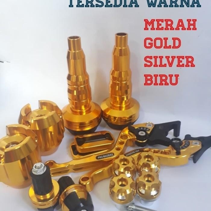 PAKET VARIASI YAMAHA NMAX 6 ITEM JALU KNALPOT-JALU AS-JALU STANG DLL