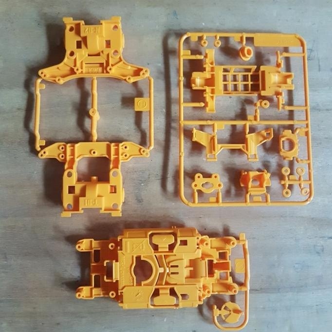 tamiya chasis msl orange
