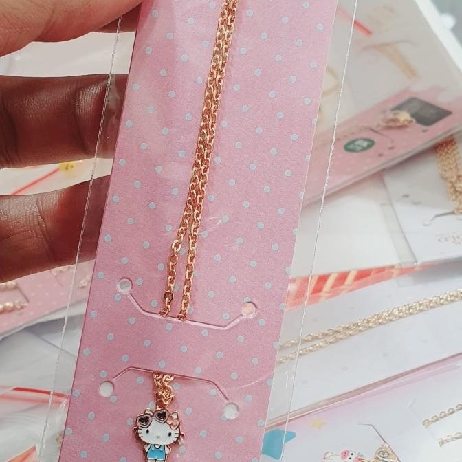 READY STOCK KALUNG ANAK PEREMPUAN EMAS ASLI KADAR 375 GOLD 11 