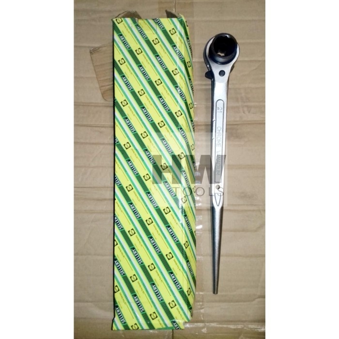 Nikmati Kunci Ring Scafolding 19 X 21 Mm Double Socket Ratchet Sellery 78-173 Sale