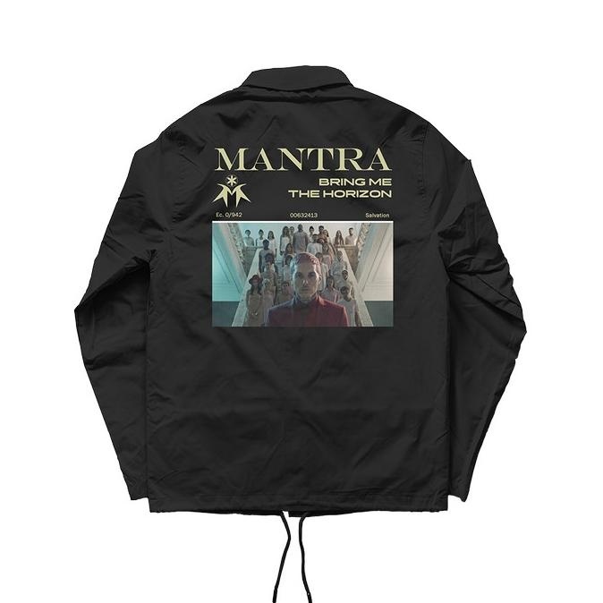 READY STOCK COACH JACKET BAND BRING ME THE HORIZON JAKET PRIA WANITA METAL BMTH 