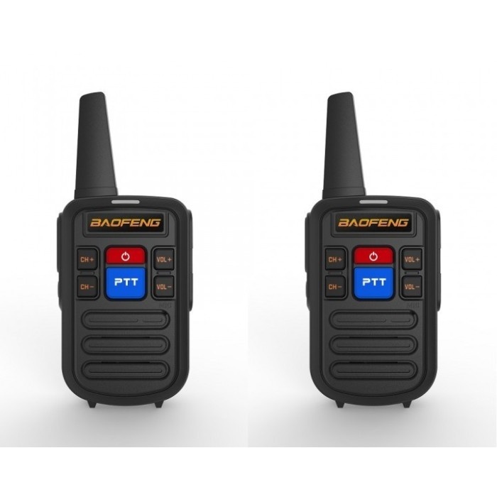 BAOFENG BF-C50 HT UHF ORI BARU GARANSI MINI SEPASANG C-50 BFC50 RADIO