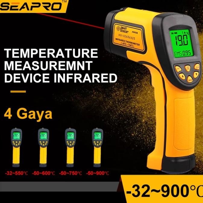 Digital Infrared Thermometer laser Temperature Gun Pyrometer
