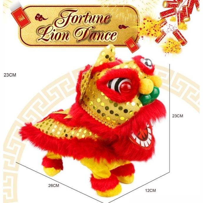 

Big Sale Lion Dance Musik Mainan Barongsai Kado Naga Imlek Murah Souvenir 2024 Original
