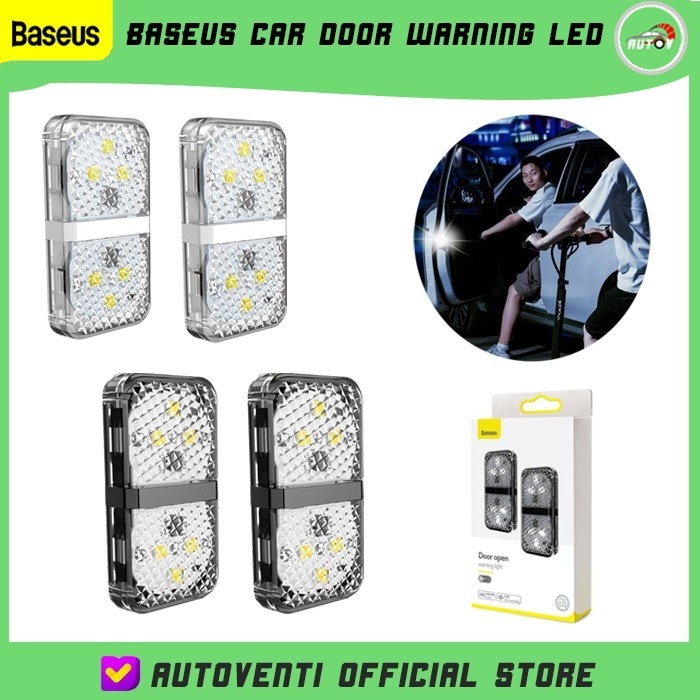 Baseus Car Door Open Warning Lamp Lampu SOS Buka Pintu Mobil 2pcs