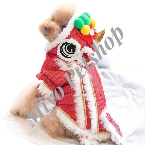 BAJU BARONGSAI, KOSTUM IMLEK ANJING DAN KUCING