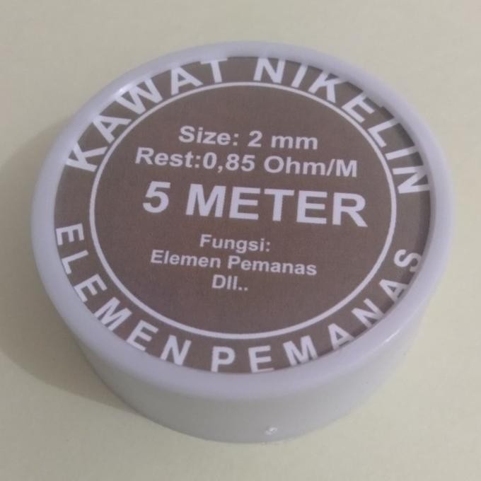 KAWAT NIKELIN ELEMEN PEMANAS 2 MM 5 METER