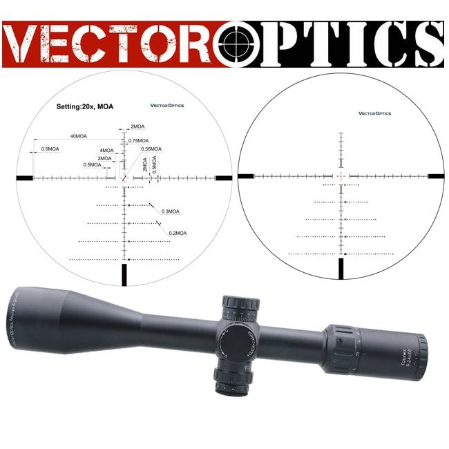 ✅Baru Teleskop Vector Tourex 6-24X50 Ffp Ir Terbatas