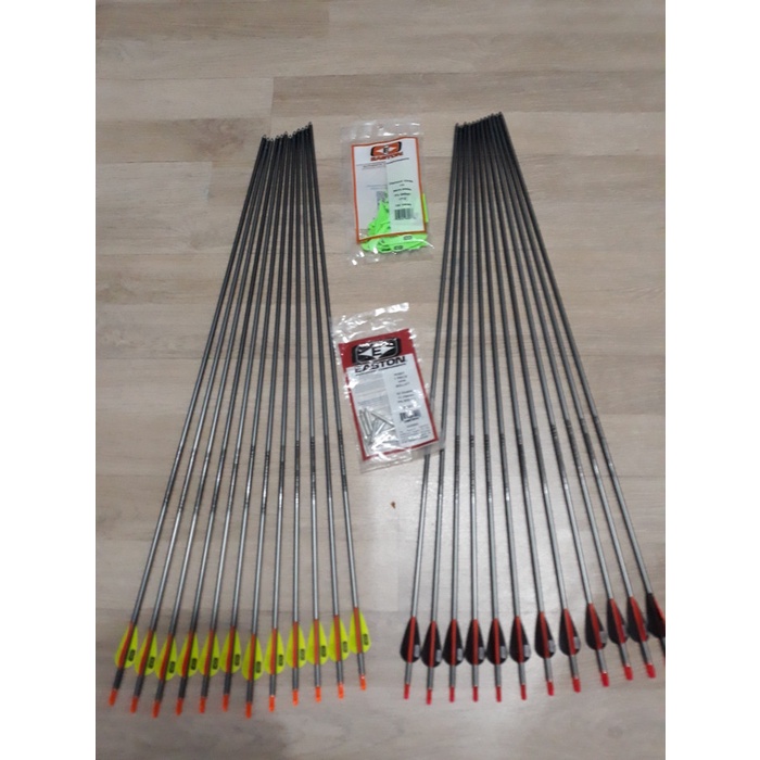 ✅Baru 6Pcs 1616 - Arrow Xx75 Platinum Plus Easton Diskon