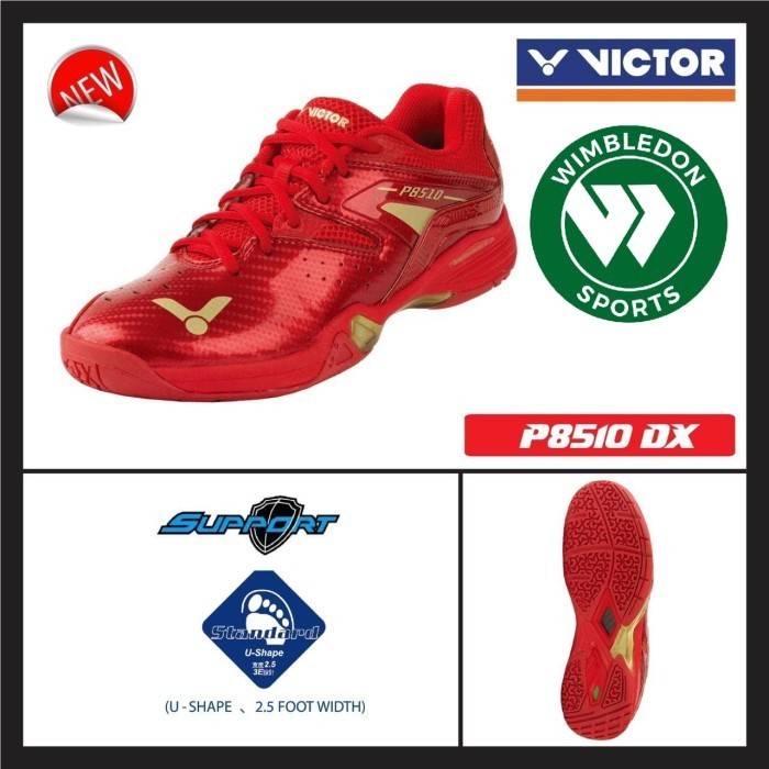 [Original] Sepatu Badminton Victor P8510Dx / Sepatu Victor P 8510 Dx / P8510 Dx Limited