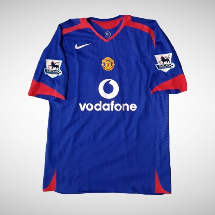 ✅Baru [Player Issue] Manchester United 2006/2007 Away Original Baju Bola Asl Berkualitas