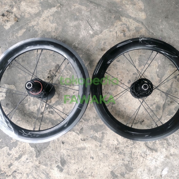 ✅New Wheelset Silverock 16 349 Disc Brake Sepeda Lipat Diskon